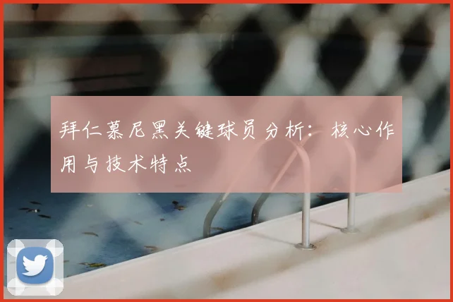 拜仁慕尼黑关键球员分析:核心作用与技术特点